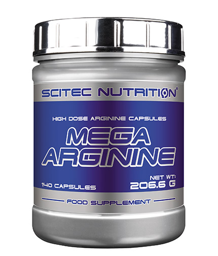 SCITEC Mega Arginine 140 Caps.