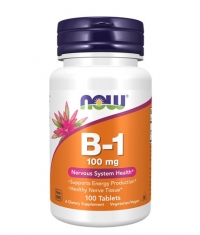 NOW Vitamin B-1 /Thiamine/ 100mg. / 100 Tabs.