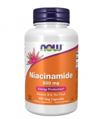 NOW Niacinamide /Vitamin B-3/ 500 mg / 100 Caps