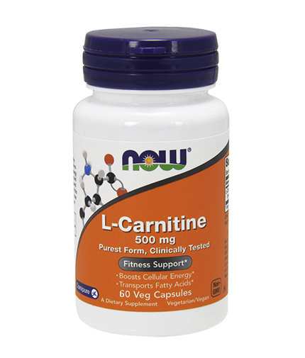 NOW L-Carnitine 500 mg / 60 Vcaps 0.060