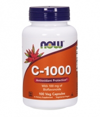 NOW Vitamin C-1000 / with 100mg Bioflavonoids / 100 Vcaps.