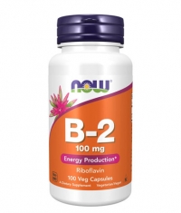 NOW Vitamin B-2 /Riboflavin/ 100mg. / 100 Caps.