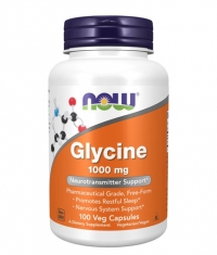 NOW Glycine 1000mg. / 100 Vcaps.