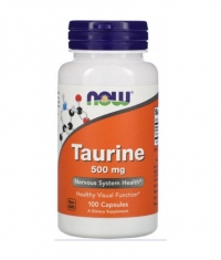 NOW Taurine 500mg. / 100 Caps.