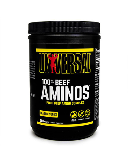 UNIVERSAL 100% Beef Aminos 200 Tabs. 0.300