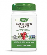 NATURES WAY Butcher's Broom Root 100 Caps.