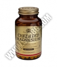 SOLGAR Chelated Magnesium 100 Tabs.