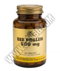 SOLGAR Bee Pollen 500 mg. / 100 Tabs.