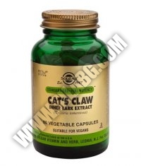 SOLGAR Cat’s Claw Inner Bark Extract, S.F.P. 60 Caps.