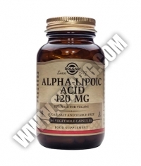 SOLGAR Alpha Lipoic Acid 120mg. / 60 Caps.