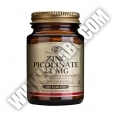 SOLGAR Zinc Picolinate 22 mg. / 100 Tabs.