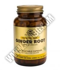 SOLGAR Ginger Root, F.P. 100 Caps.