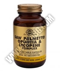 SOLGAR Saw Palmetto Opuntia Lycopene Сomplex 50 Caps.