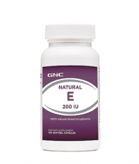 GNC Natural Vitamin E 200 mcg. / 100 Caps.