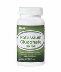 GNC Potassium Gluconate 99 mg. / 100 Tabs.