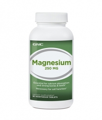 GNC Magnesium 250 mg. / 90 Tabs.
