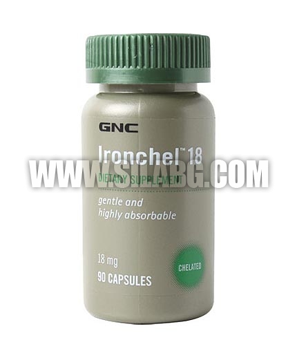 GNC Ironchel 18 mg. / 90 Caps.
