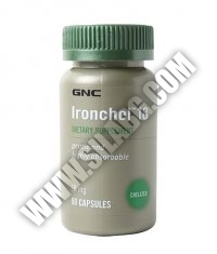 GNC Ironchel 18 mg. / 90 Caps.