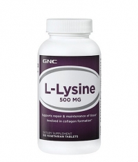 GNC L-Lysine 500 mg. / 100 Tabs.
