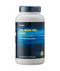 GNC Salmon Oil 1000 mg. / 180 Caps.