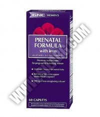 GNC Women's Prenatal Formula with Iron 60 Caps.