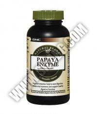 GNC Natural Brand Papaya Enzyme 90 Tabs.