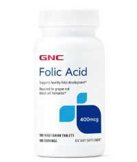 GNC Folic Acid 400 mcg / 100 Tabs