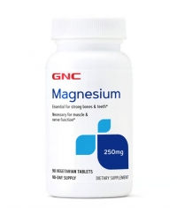 GNC Magnesium 250 mg. / 90 Tabs.