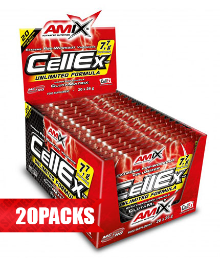 AMIX CellEx ® Unlimited Satchets 20 Packs 0.520