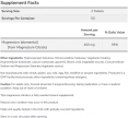 Magnesium Citrate 200 mg / 100 Tabs