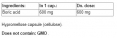 Boric Acid 600 mg / 30 Suppository Capsules