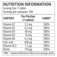 Vitamin B Complex / 100 Tabs