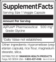 Glycine - Featuring Ajipure 500 mg / 60 Vcaps