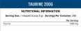 Taurine Powder