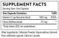 Vitamin C 500 mg with Flavonoids / 90 Caps