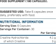 Creatine HCL / 180 Caps
