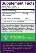 Organic Ashwagandha / 30 Tabs