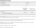 Vitamin E-200 IU /Mixed Tocopherols/ 100 Softgels